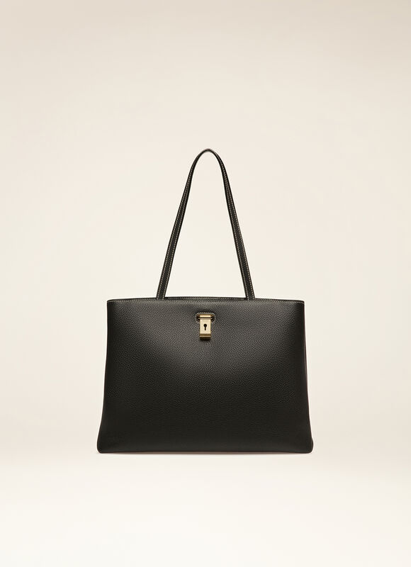 BLACK CALF Tote Bags - Bally