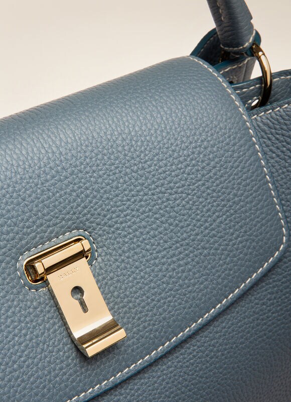BLUE CALF Top Handle Bags - Bally