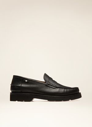 BLACK CALF Loafers and Moccasins - Bally