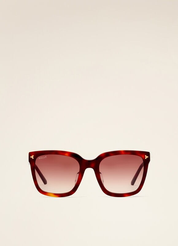BROWN PLASTIC Sunglasses - Bally