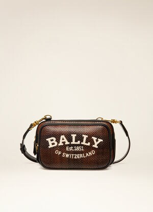 BROWN BOVINE Messenger Bags - Bally