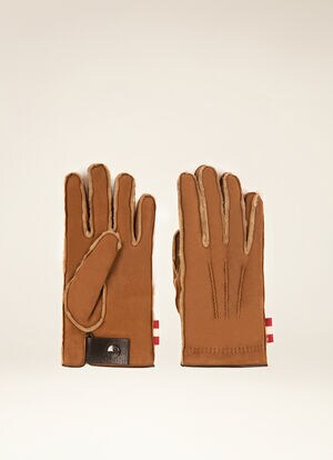 BROWN LEATHER Gloves and Hats - Bally