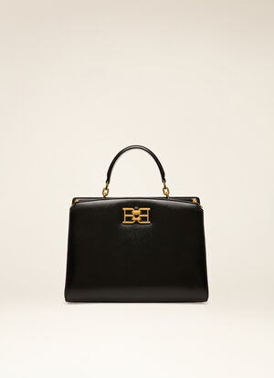 BLACK BOVINE Top Handle Bags - Bally