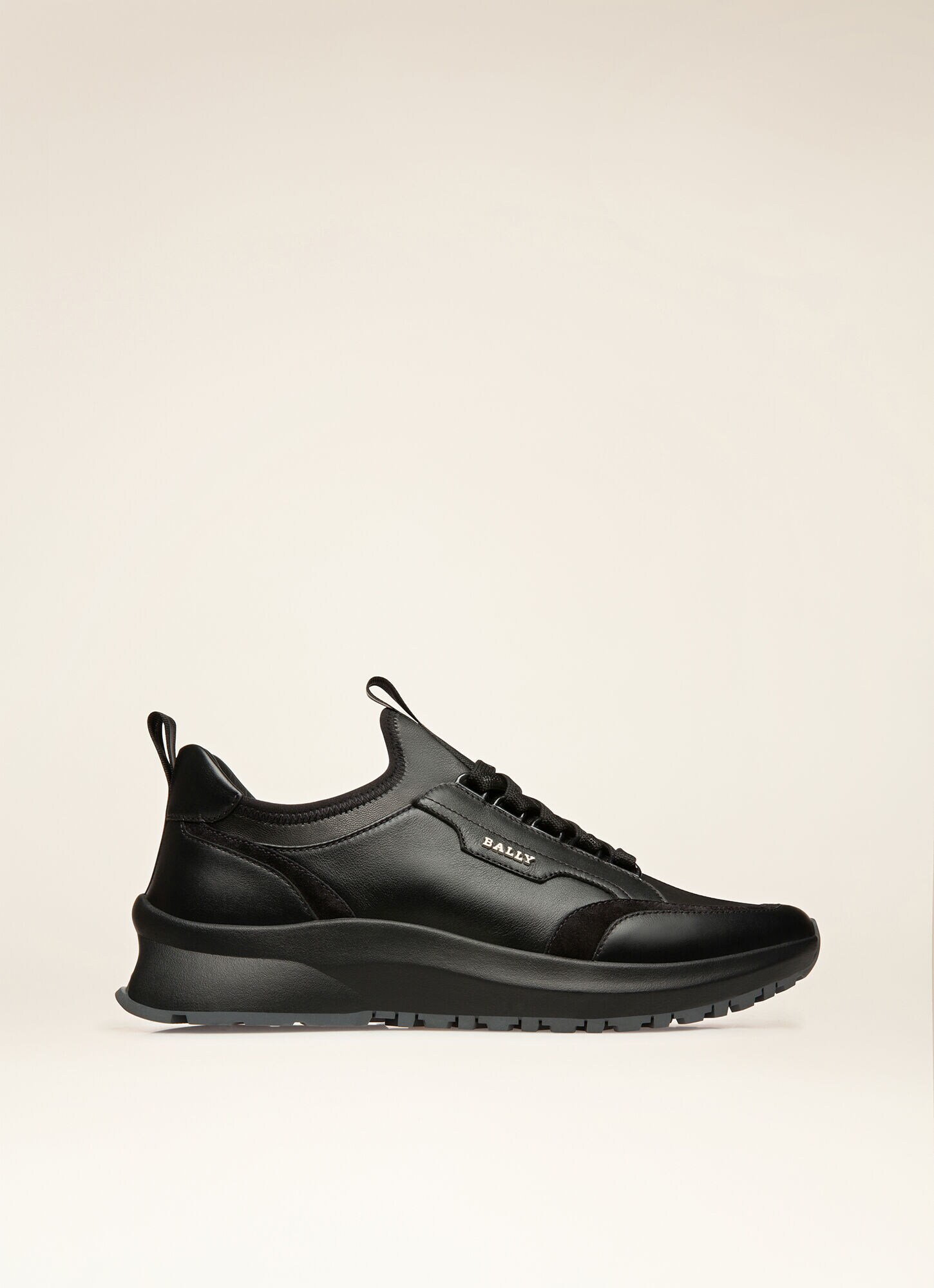 Deven | Mens Sneakers | Black Leather | Bally