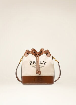 MULTICOLOR FABRIC Cross-body Bags - Bally