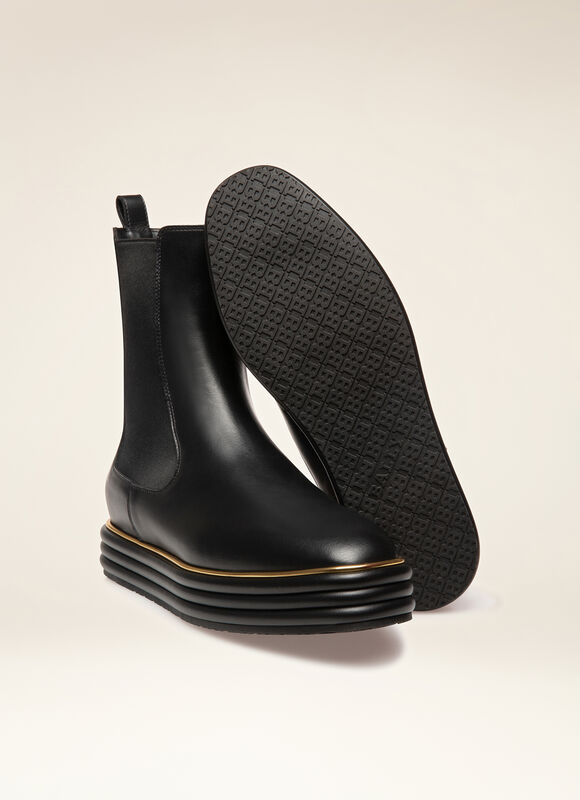 BLACK CALF Boots - Bally