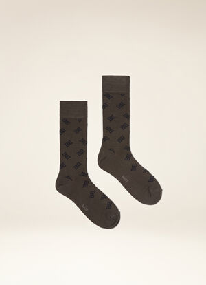 GREY MIX COTTON Socks - Bally