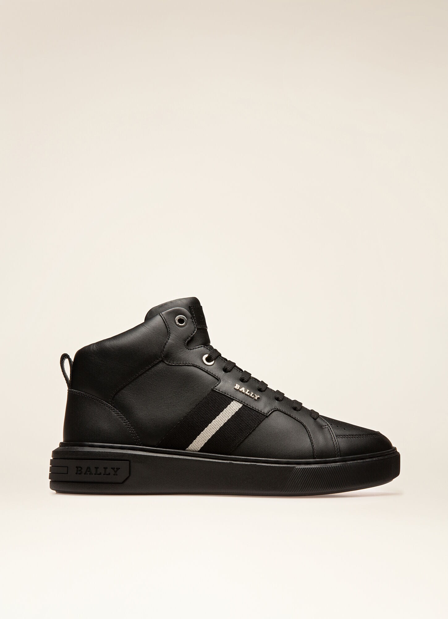 bally men's high top sneakers