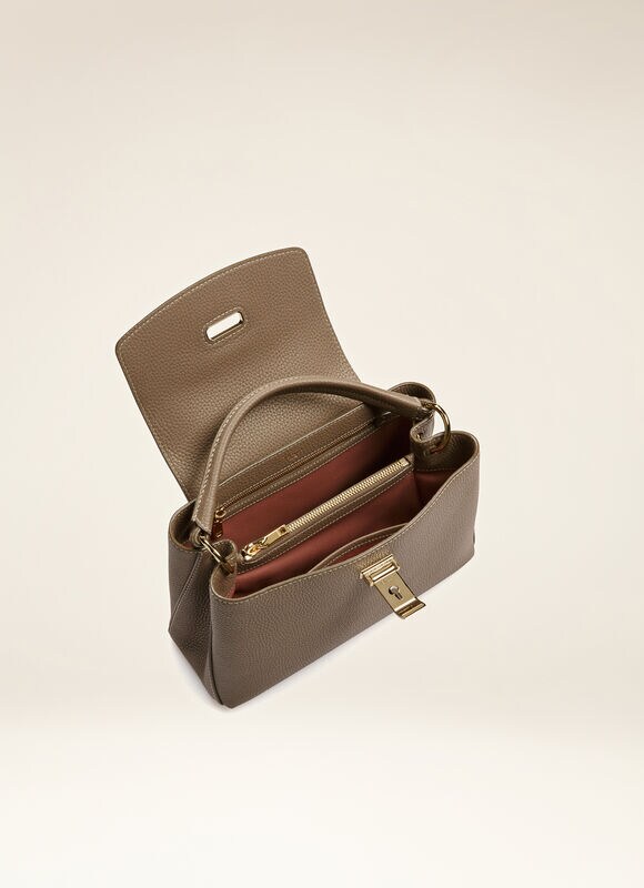 TAUPE CALF Top Handle Bags - Bally