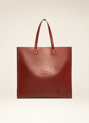 RED CALF Tote Bags - Bally