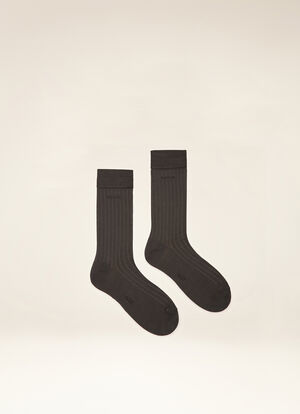 GREY MIX COTTON Socks - Bally