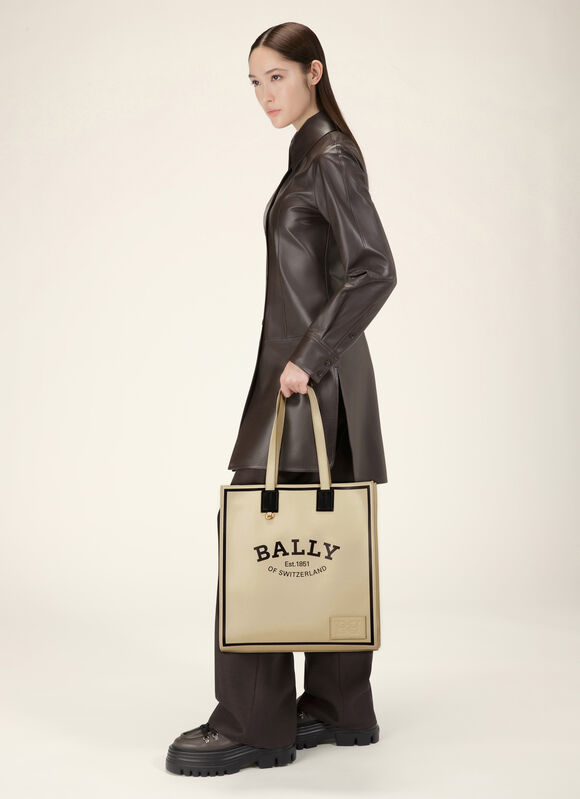 MULTICOLOR BOVINE Tote Bags - Bally