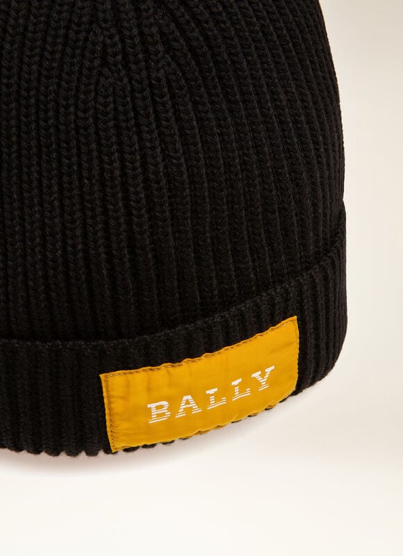 BLACK WOOL Gloves and Hats - Bally