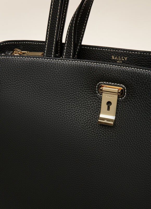 BLACK CALF Tote Bags - Bally