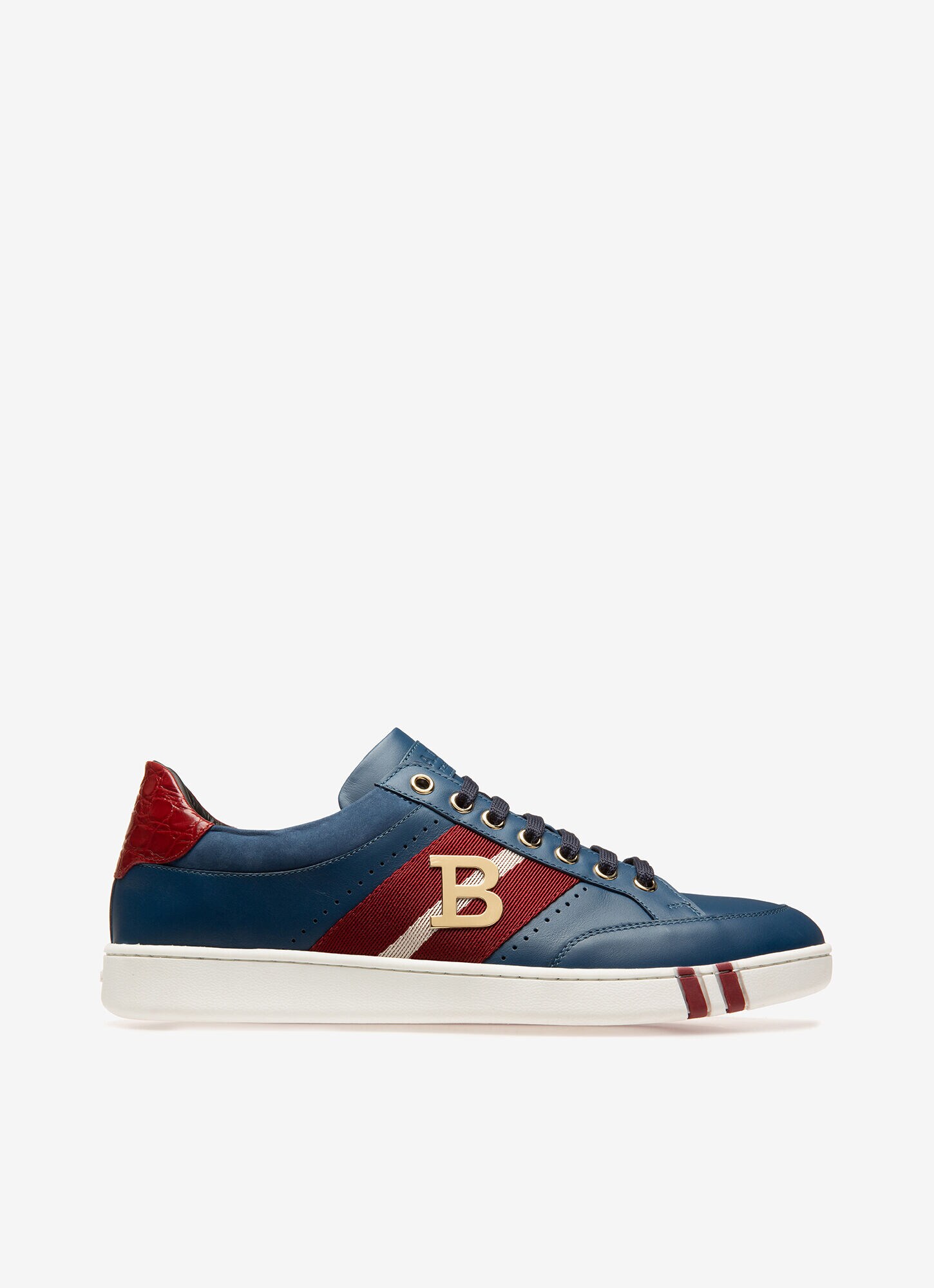 bally sneakers blue