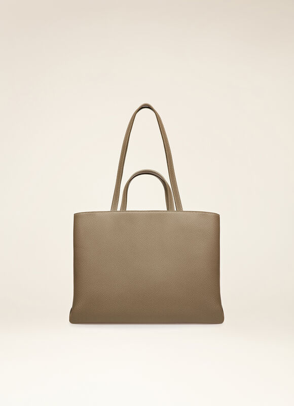 TAUPE CALF Tote Bags - Bally