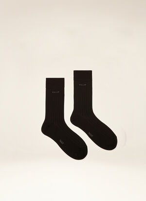 BLACK MIX COTTON Socks - Bally
