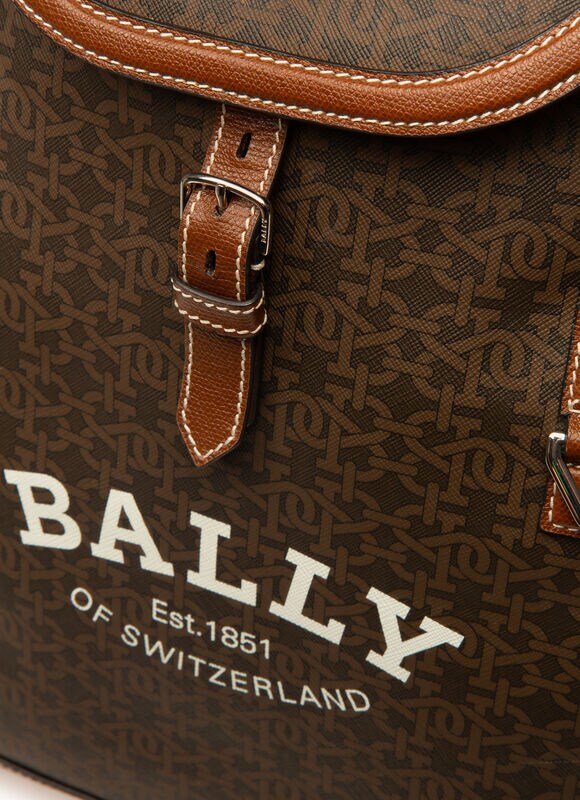 BROWN SYNTHETIC Backpacks - Bally