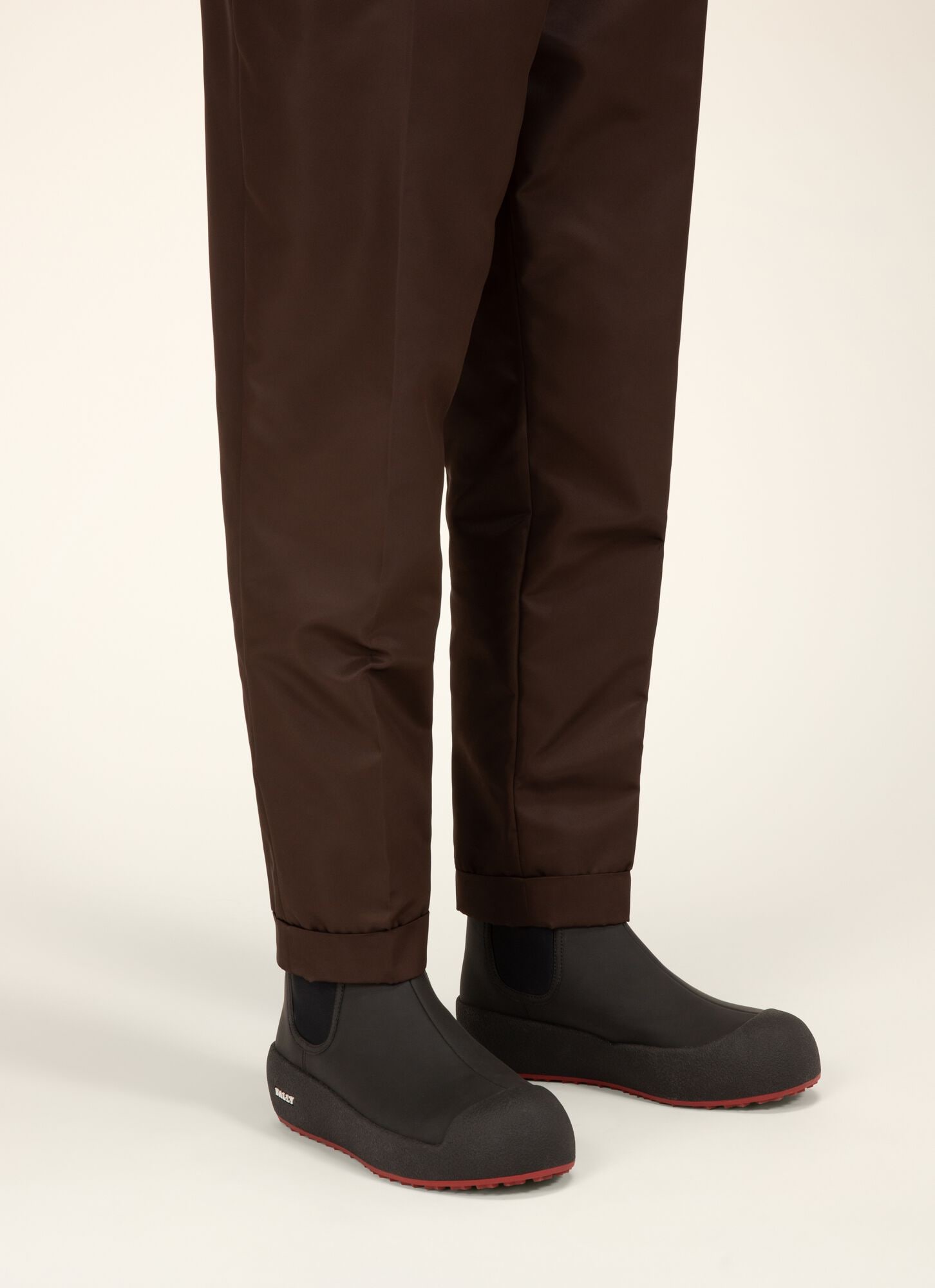 Cubrid | Mens Snow Boots | Black Leather | Bally