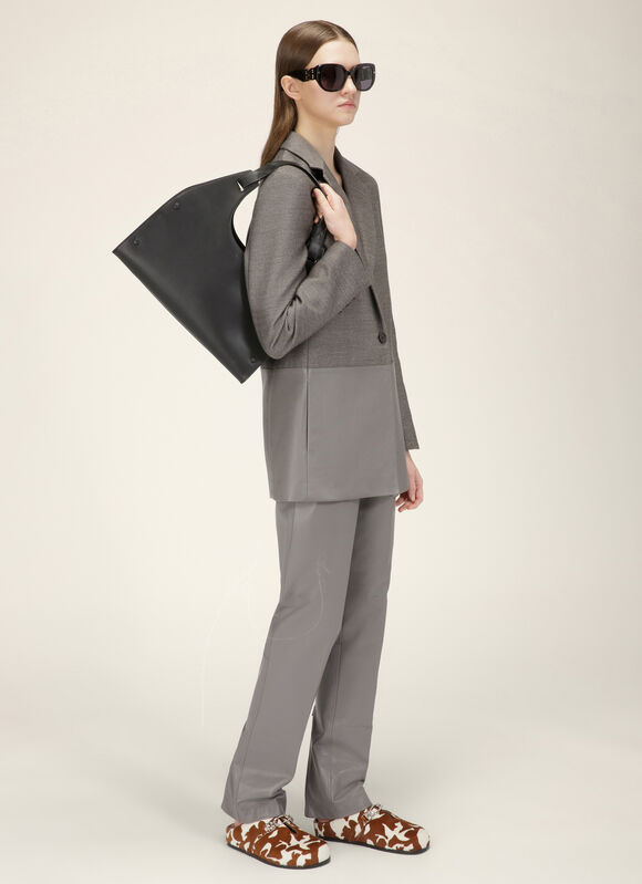 BLACK BOVINE Shoulder Bags - Bally