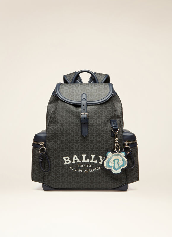 BLUE SYNTHETIC Backpacks - Bally