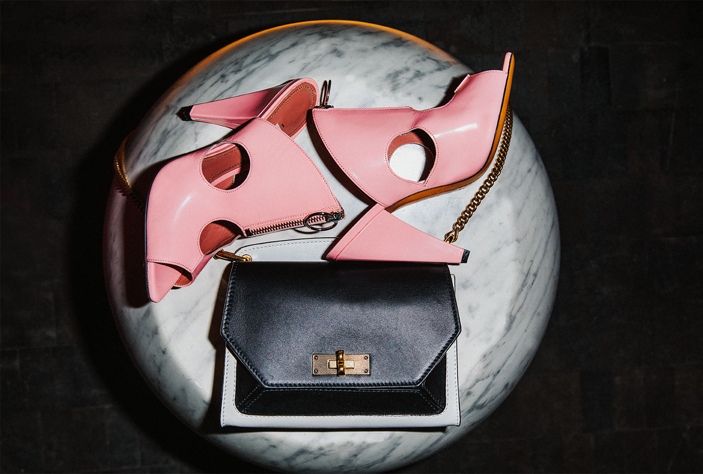 Cara Santana styles the chain-strap Suzy bag
