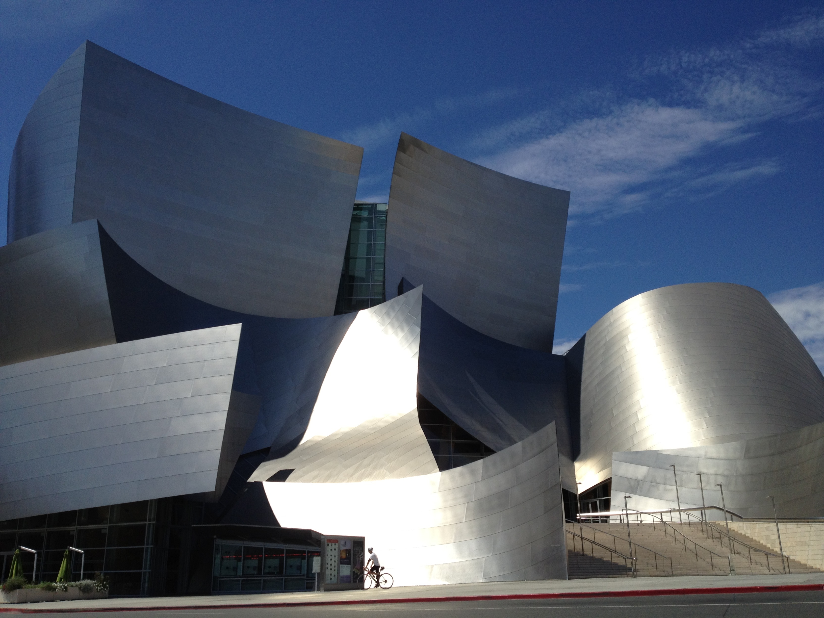 The Disney Concert Hall, design of Frank Gehry