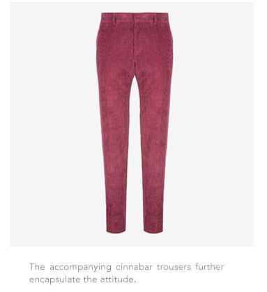 Bally cinnabar trousers